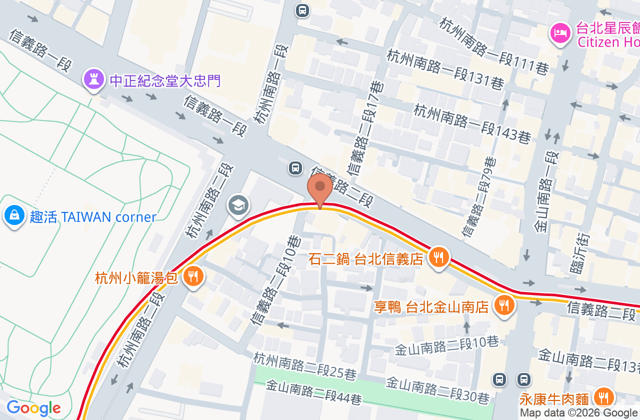 和楗中醫診所 位置地圖