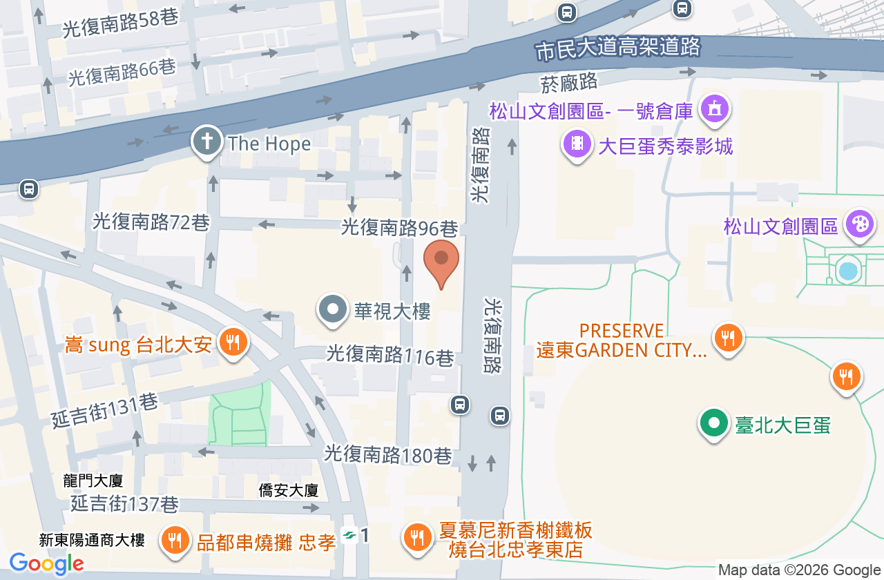 澤予堂中醫診所 位置地圖