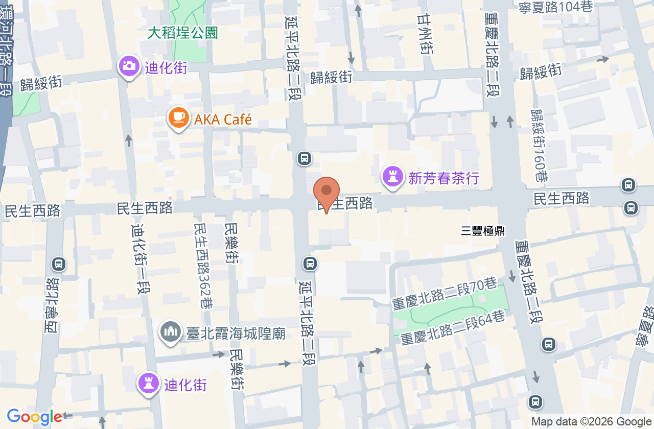 華源堂中醫診所 位置地圖