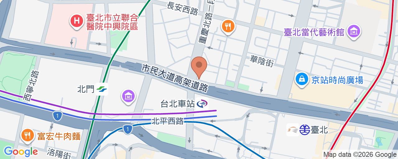 翰鳴堂中醫診所 位置地圖
