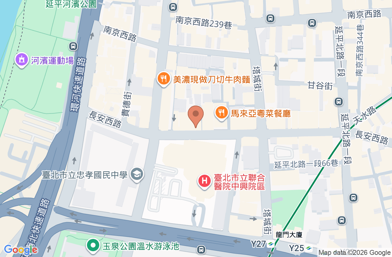 琥珀中醫診所 位置地圖