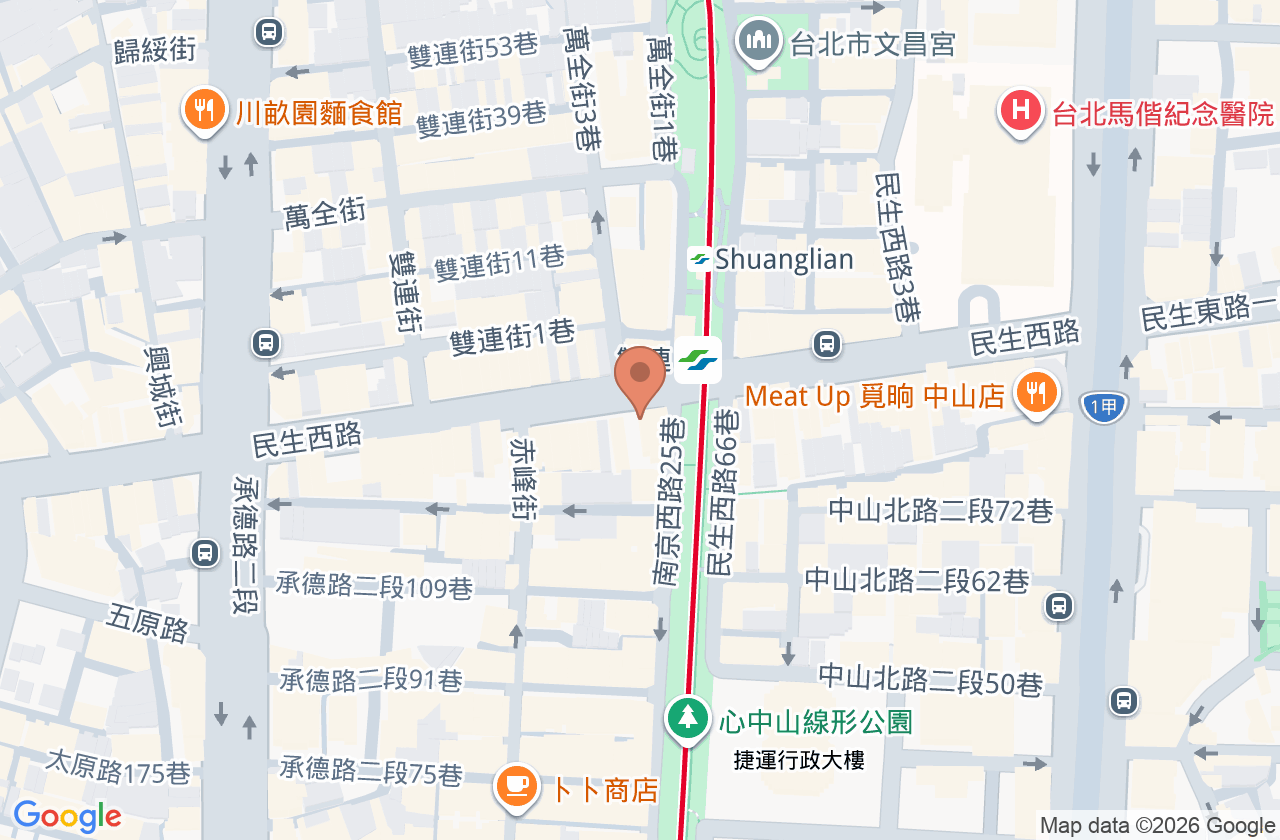 知田中醫診所 位置地圖