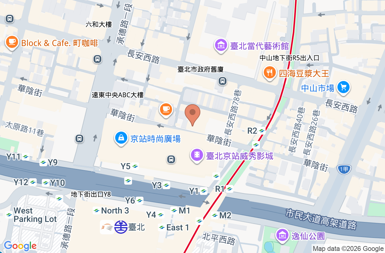 頌華中醫診所 位置地圖