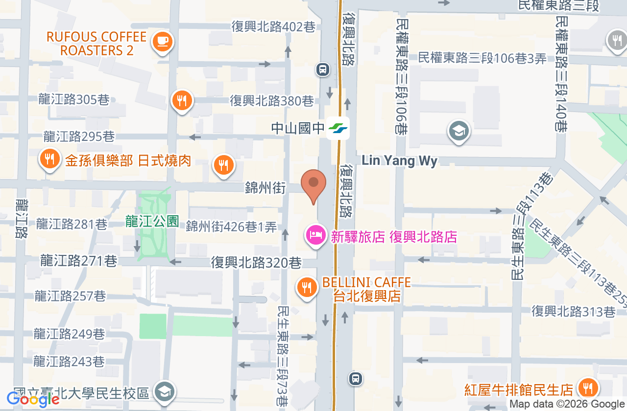 福田中醫診所 位置地圖
