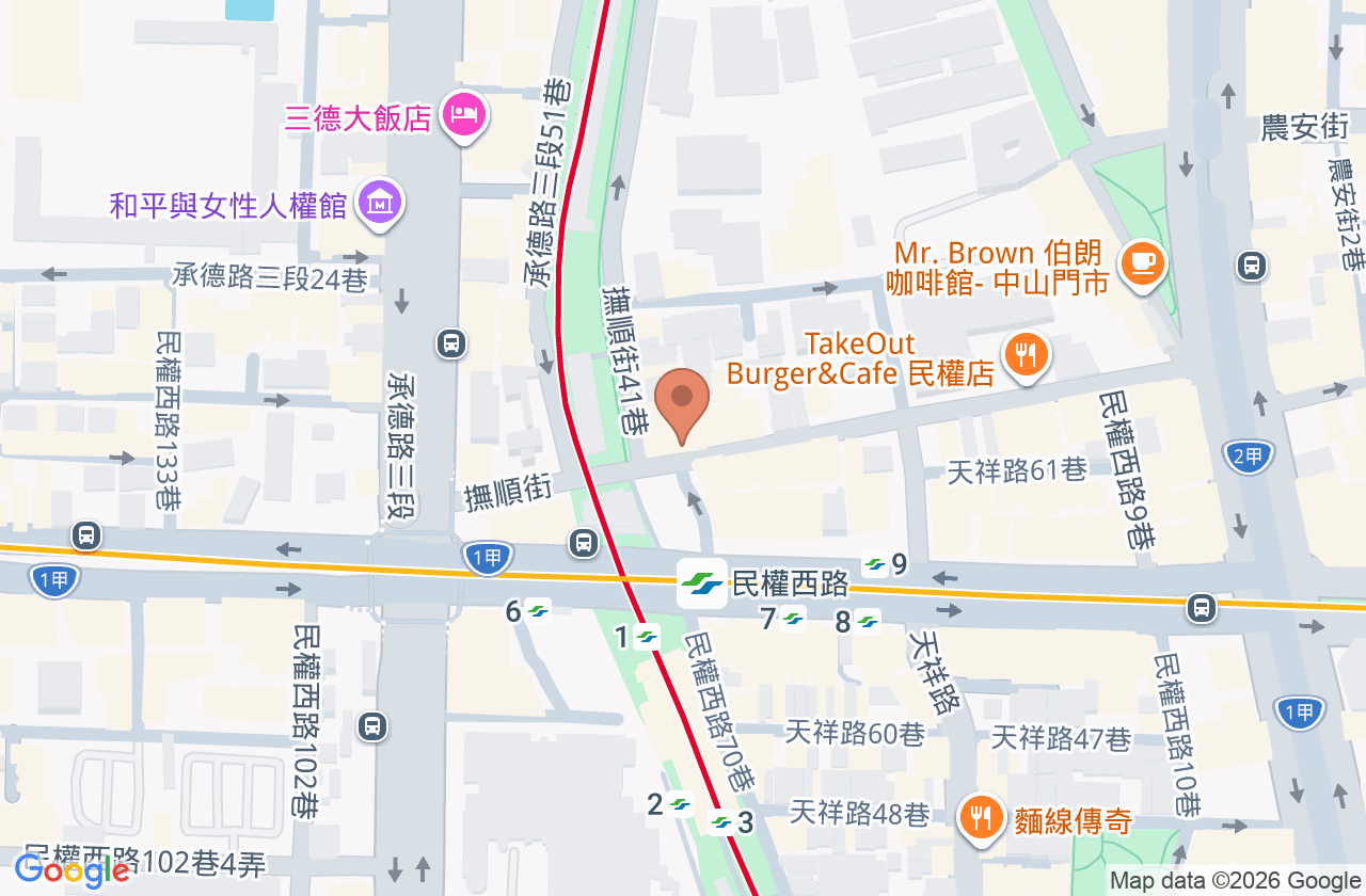 文化中醫診所 位置地圖