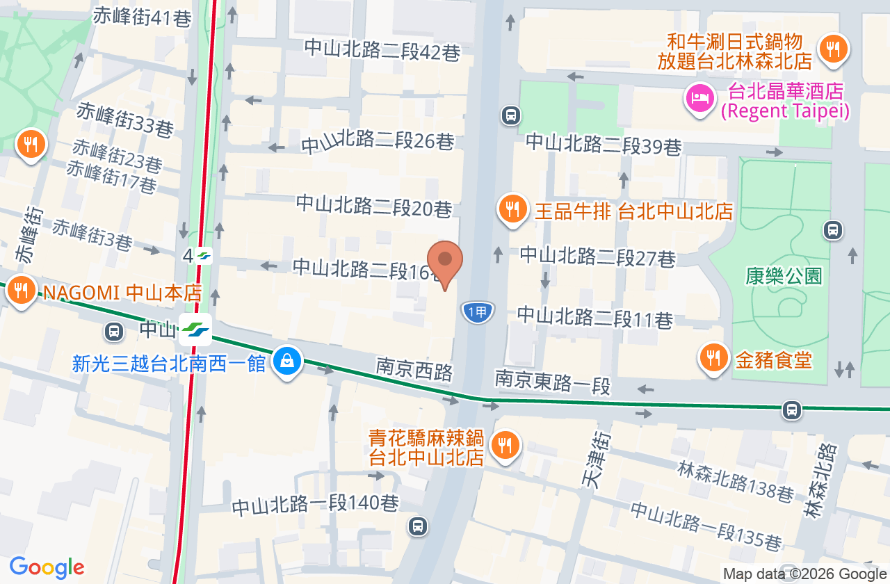 麗風堂中醫診所 位置地圖