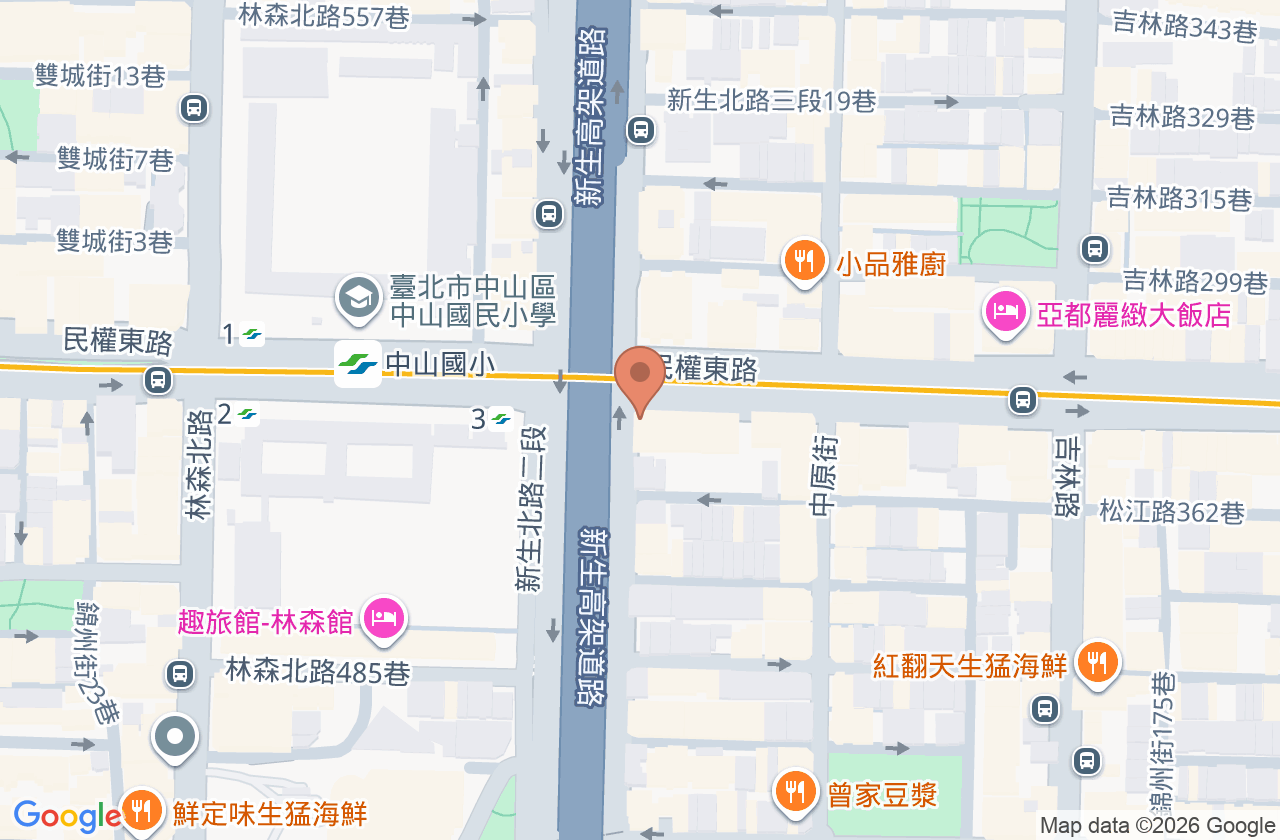 科學中醫診所 位置地圖