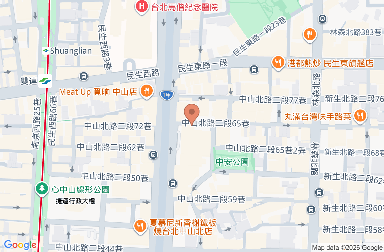墨昕中醫診所 位置地圖