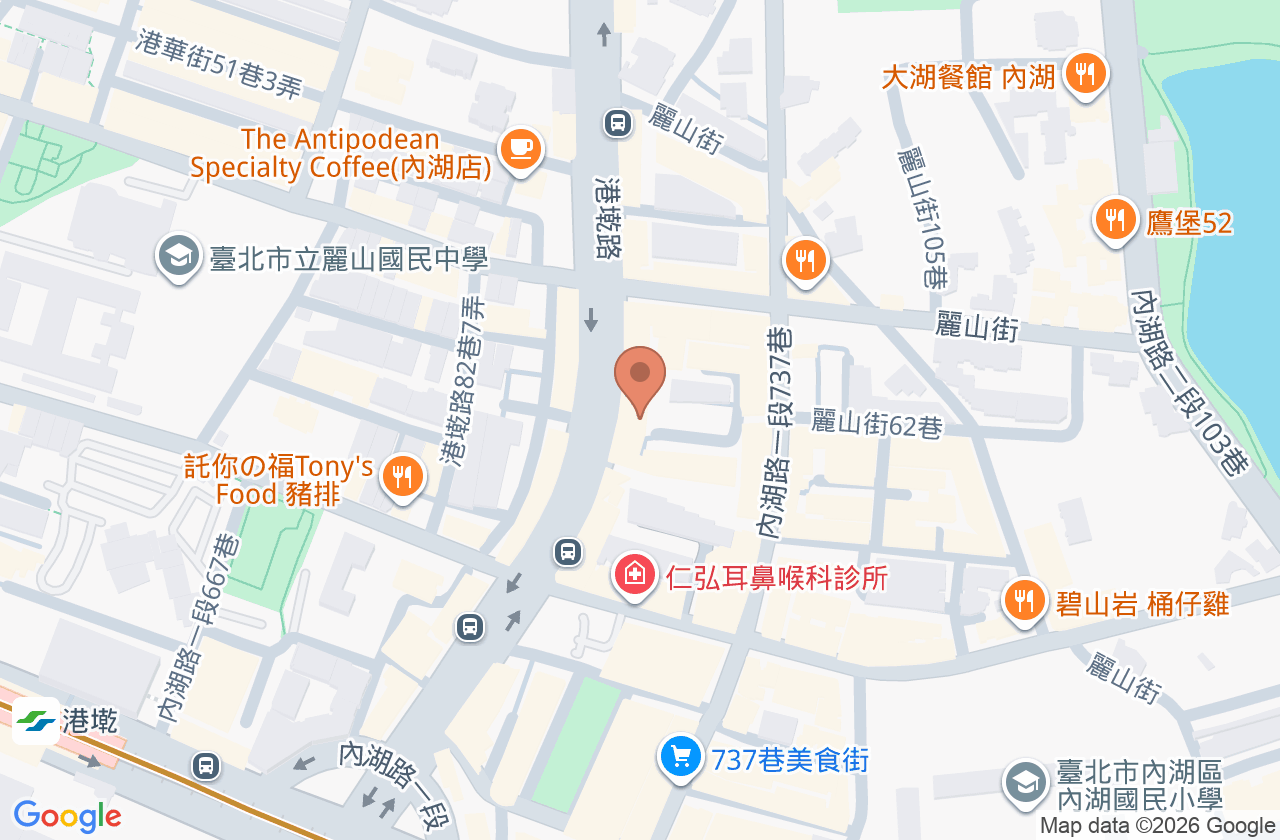 韻德中醫診所 位置地圖