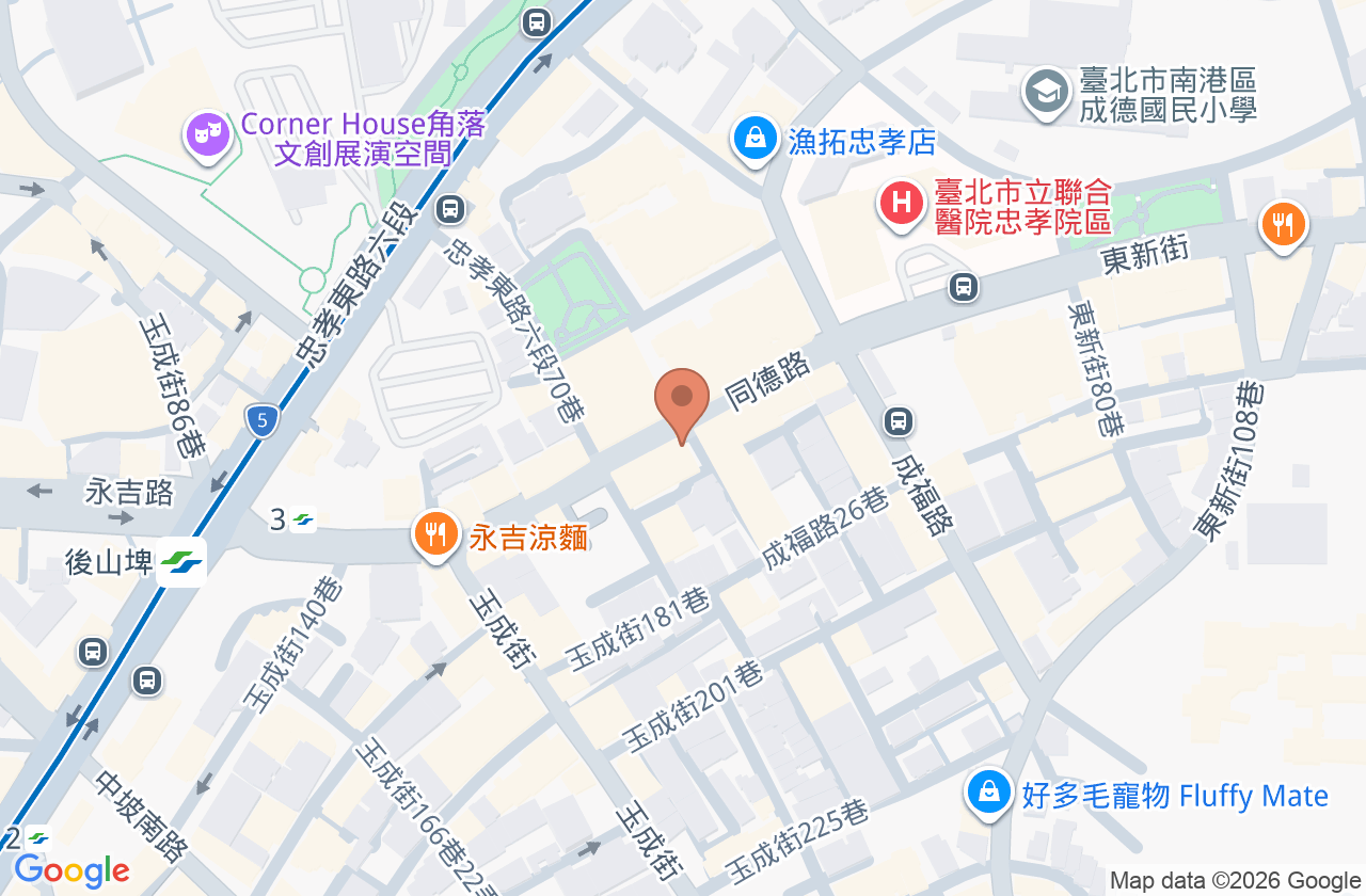 天滋中醫診所 位置地圖