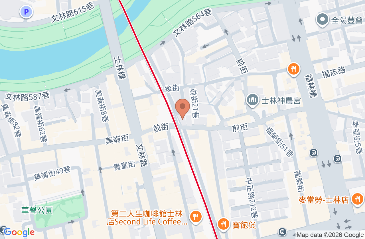 政德中醫診所 位置地圖