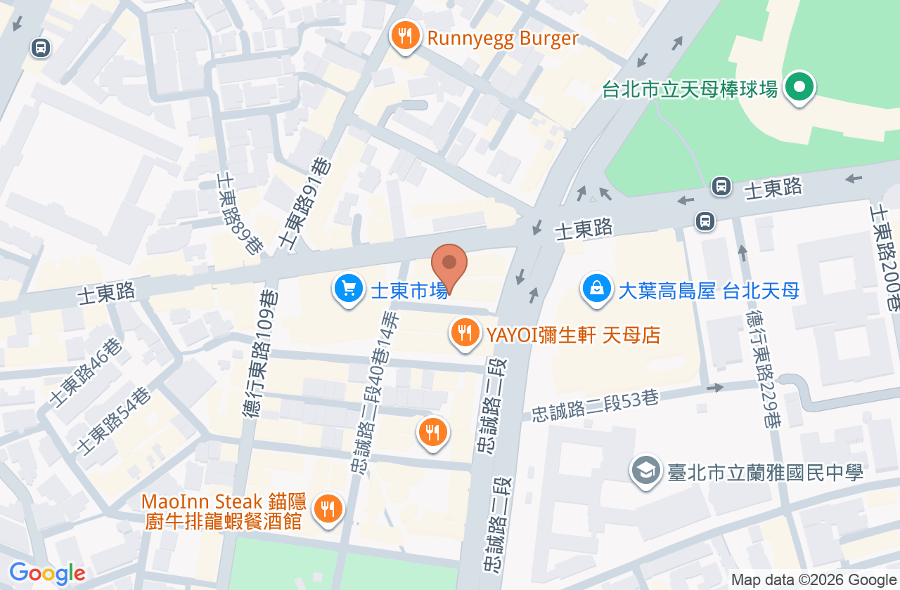 福華中醫診所 位置地圖