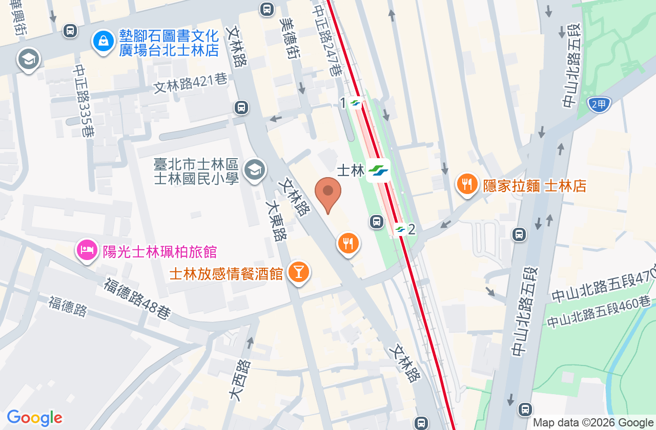 澄隆中醫診所 位置地圖