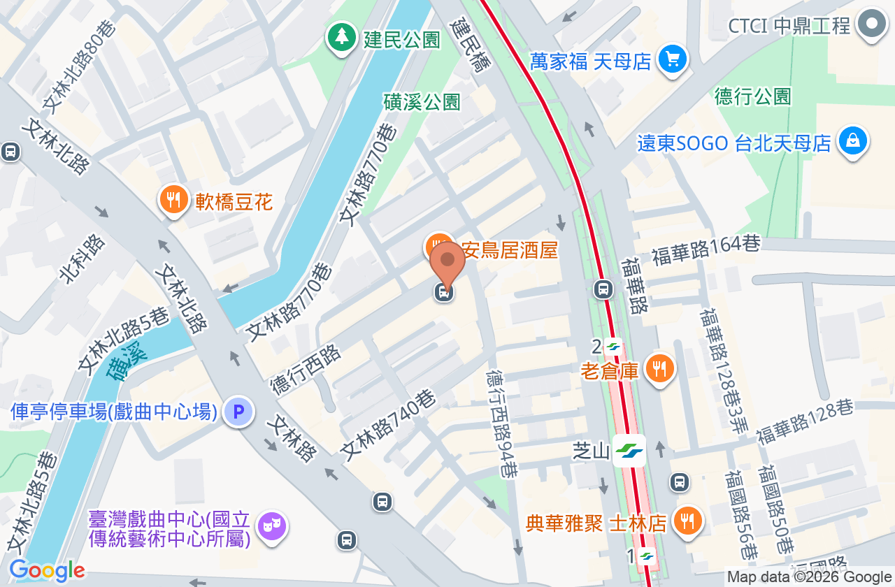 指筌中醫診所 位置地圖