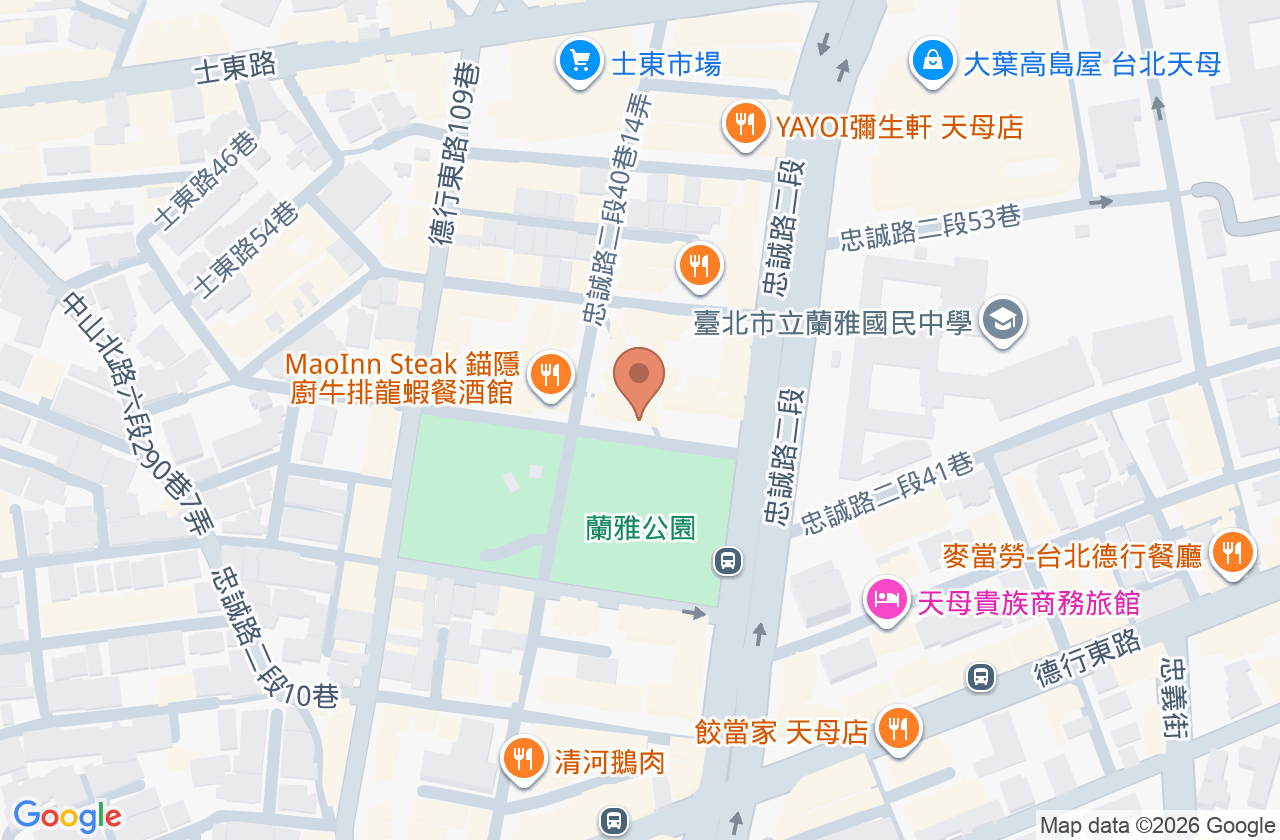 泓景中醫診所 位置地圖