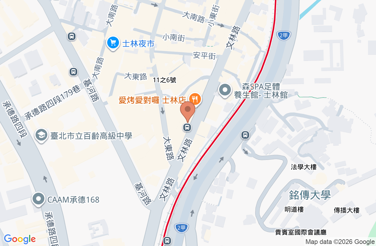 美福中醫診所 位置地圖