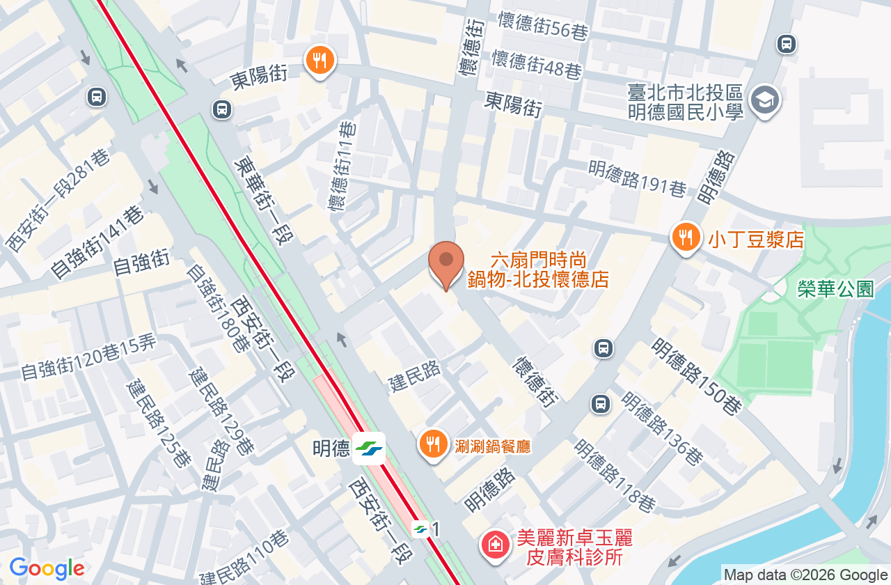 定傳中醫診所 位置地圖