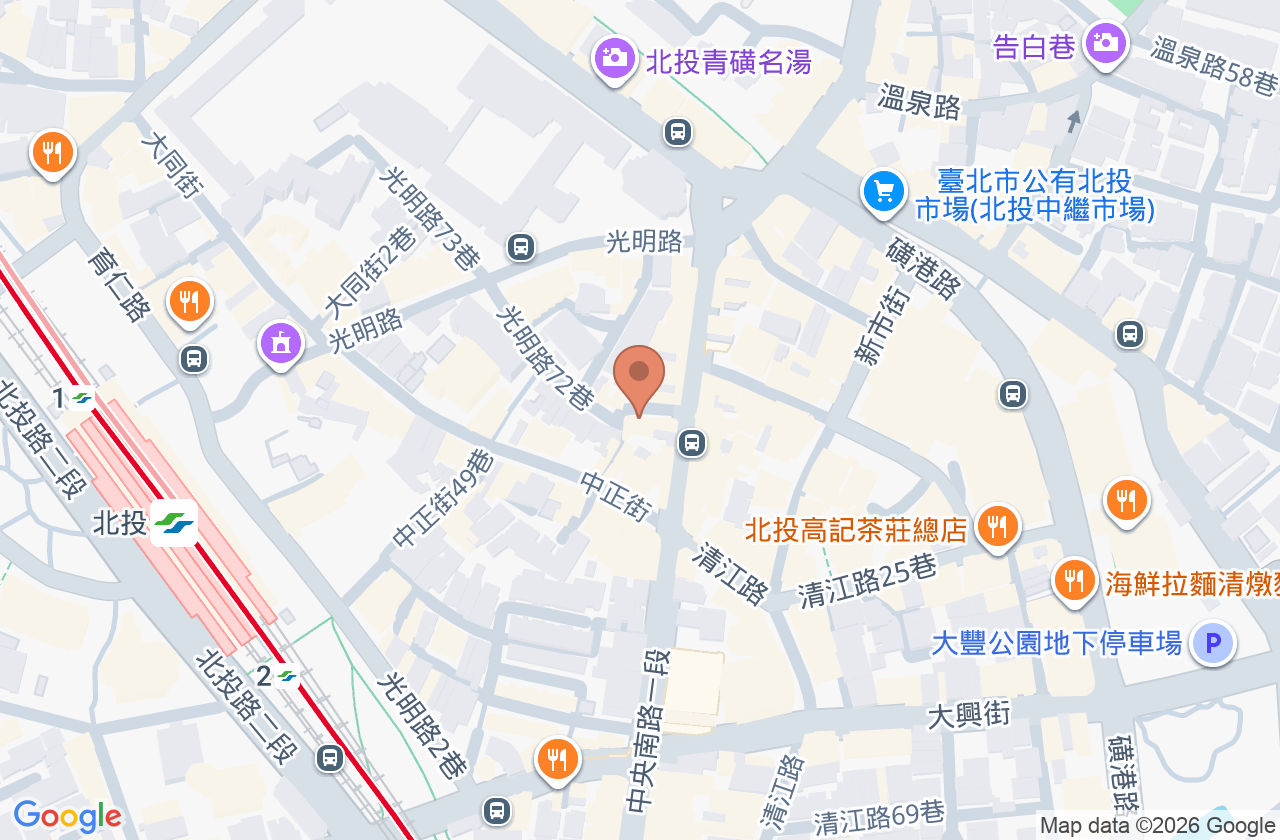 光美中醫診所 位置地圖
