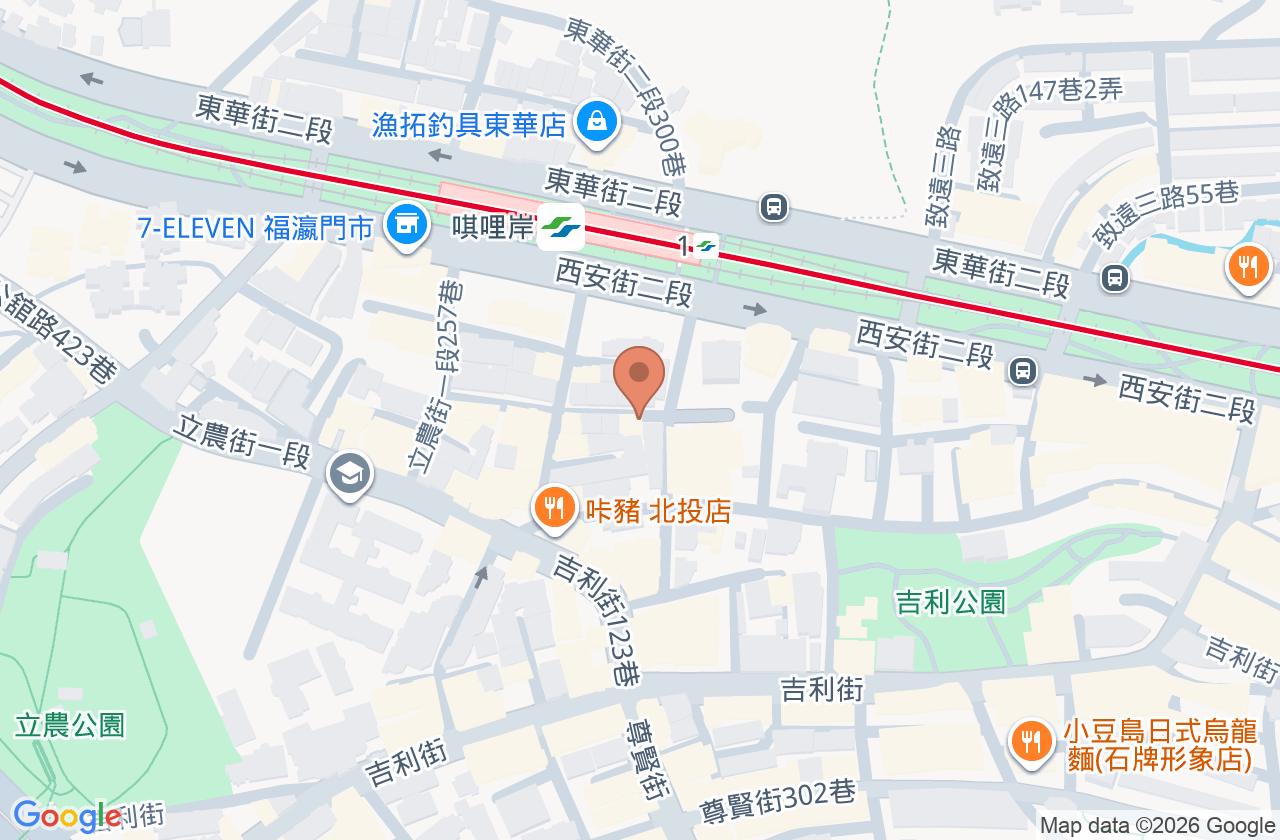 潔品中醫診所 位置地圖