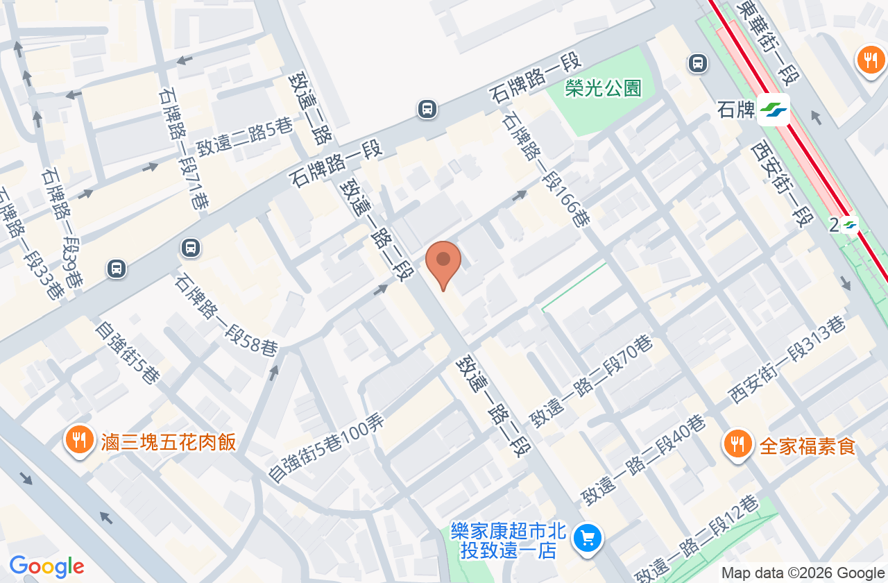 沐荷中醫診所 位置地圖