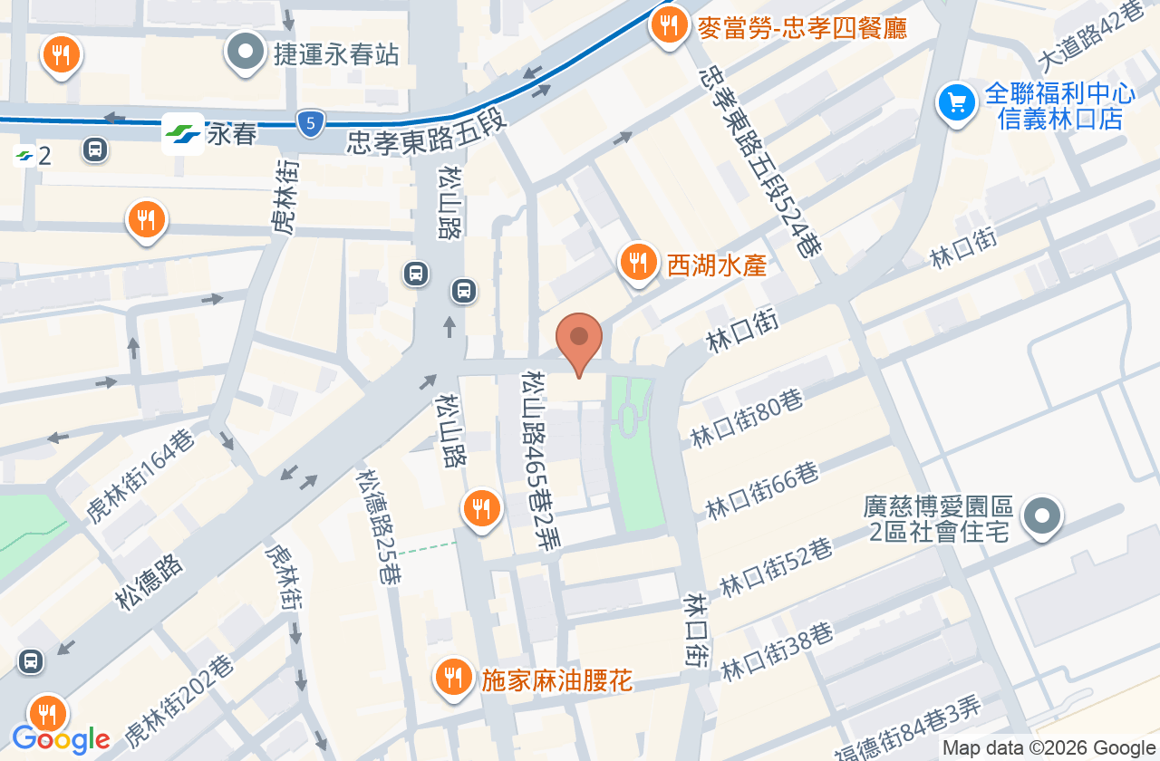 三稜中醫診所 位置地圖