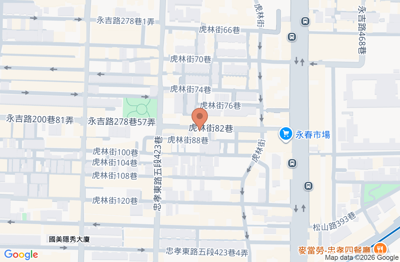 鐵椎中醫診所 位置地圖