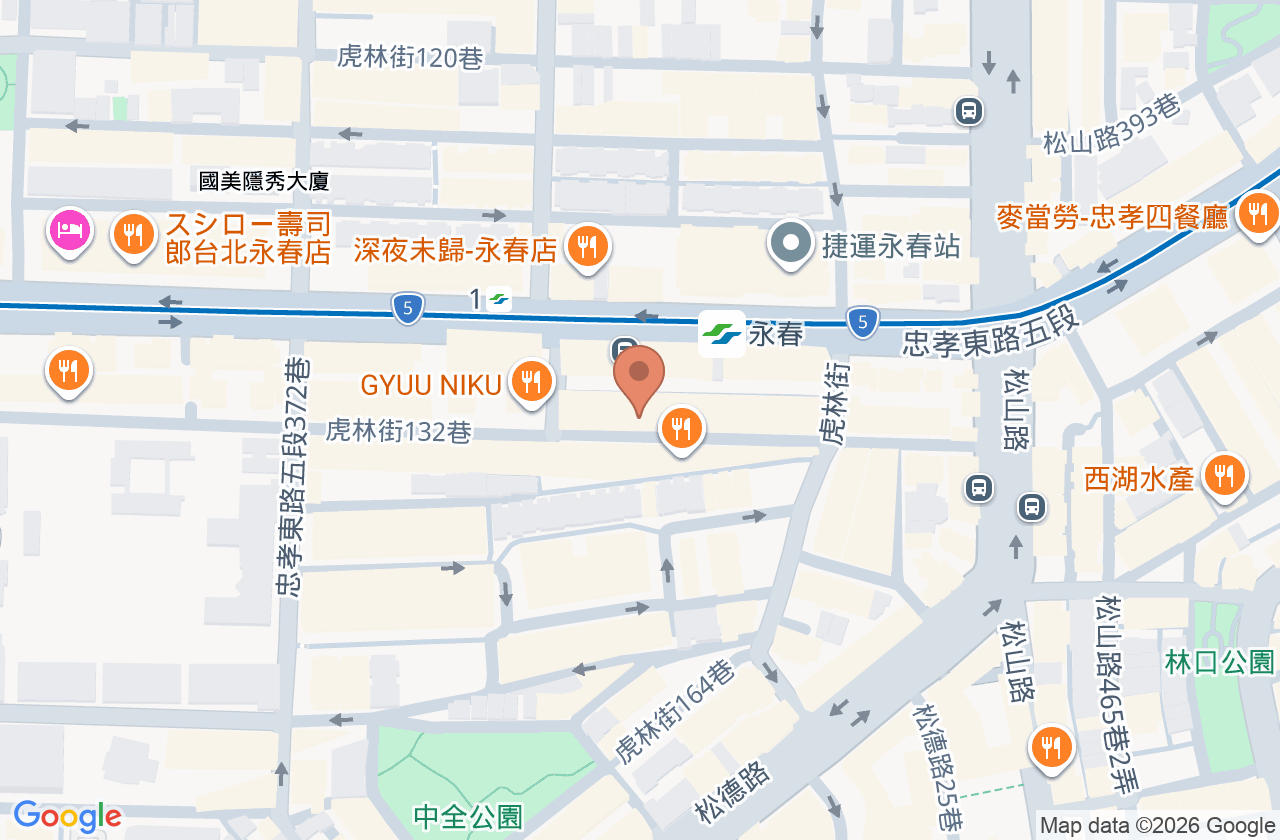 歸元中醫診所 位置地圖