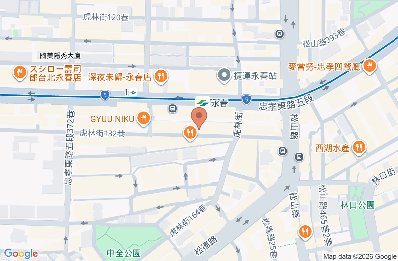 慈昱中醫診所 位置地圖