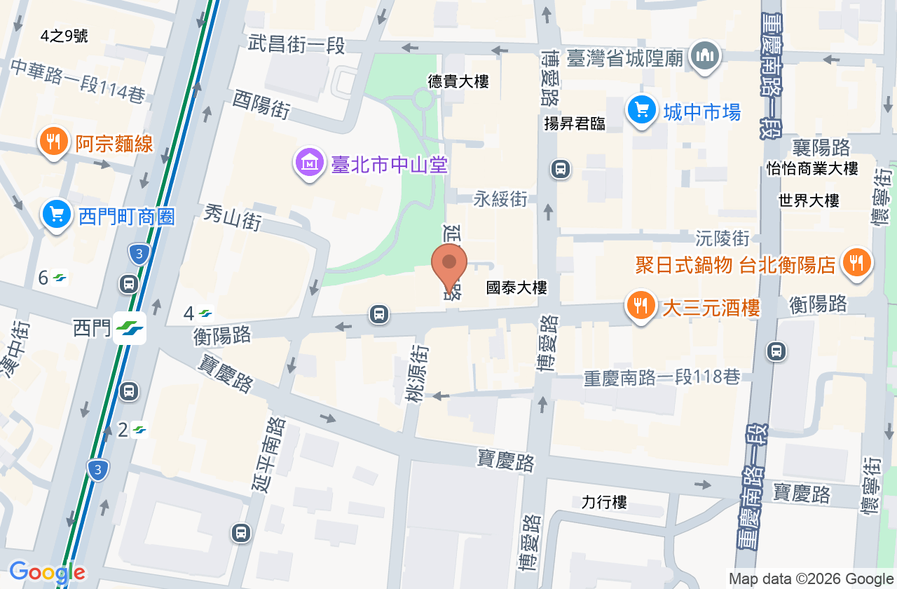順天中醫診所 位置地圖