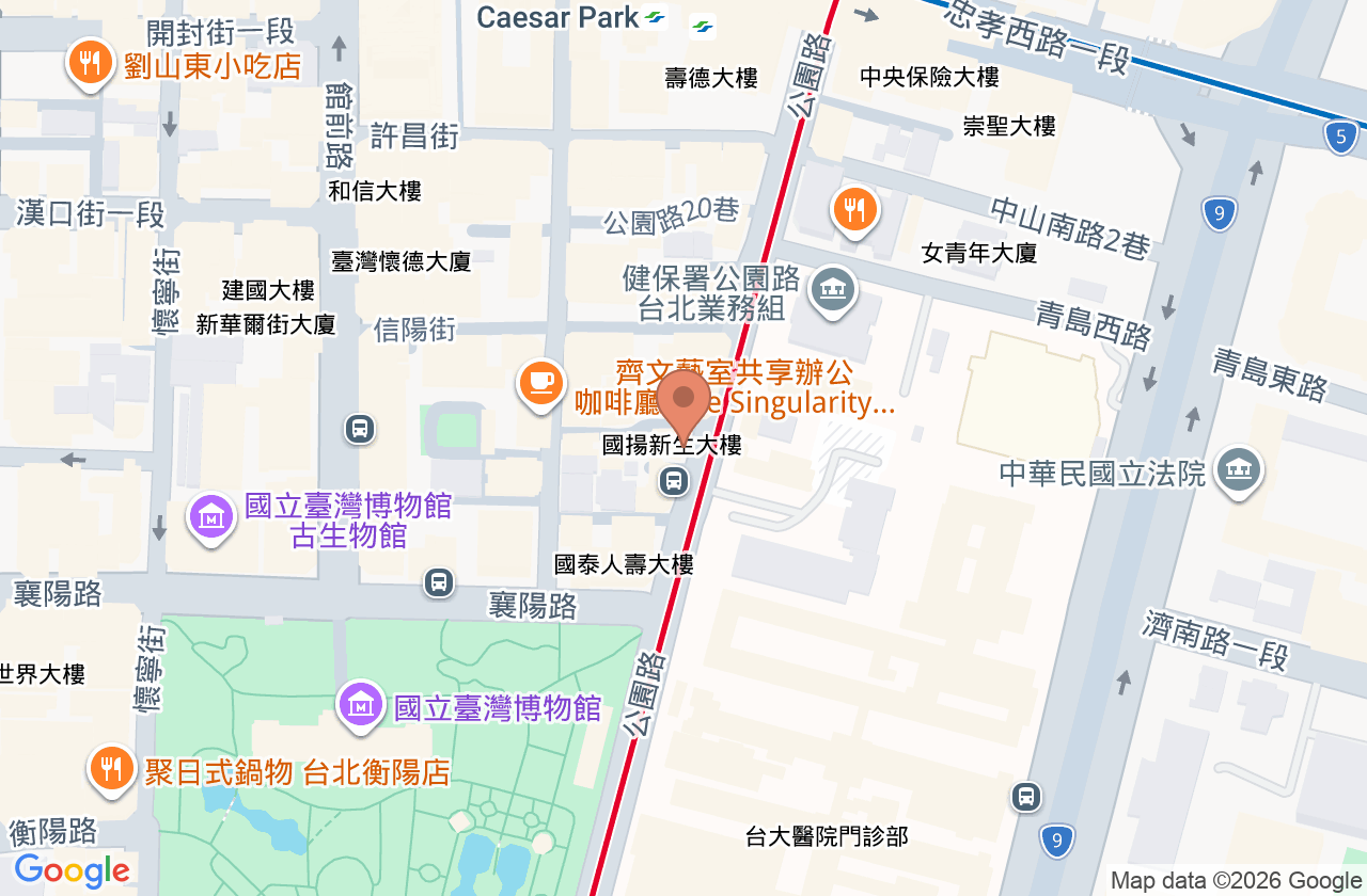 嘉柏中醫診所 位置地圖