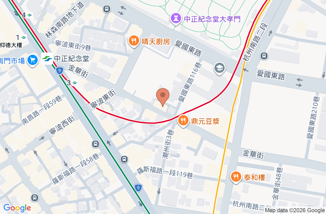 長德中醫診所 位置地圖