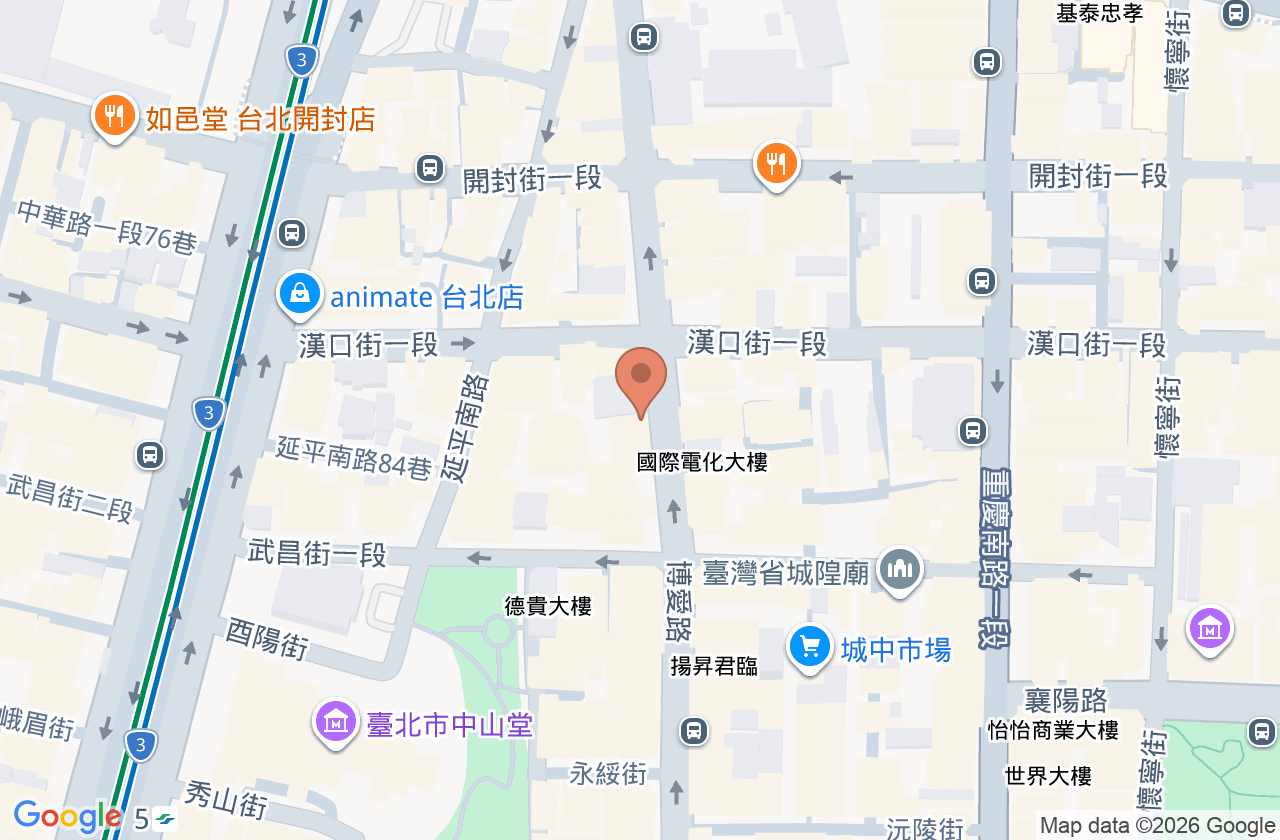 喜豐堂中醫診所 位置地圖