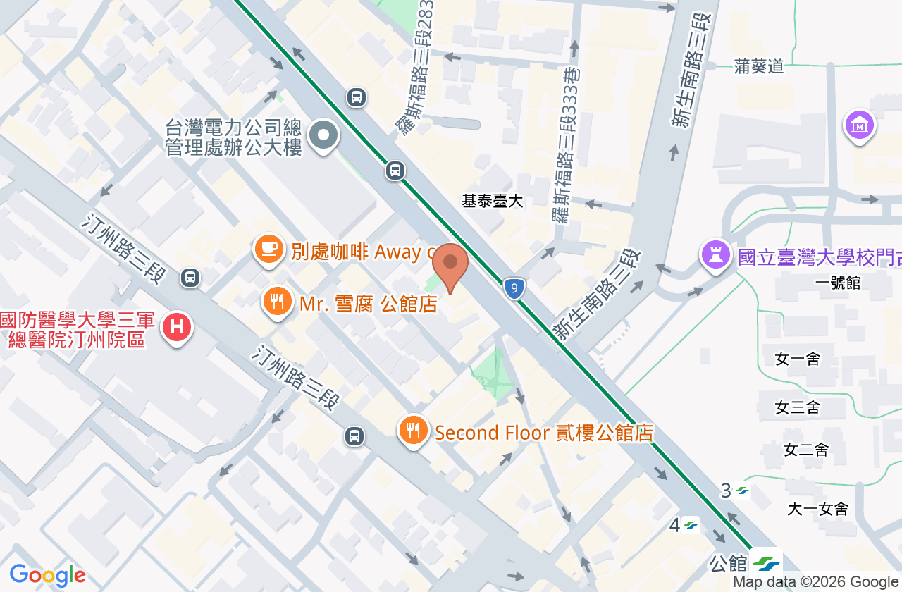 時代中醫診所 位置地圖