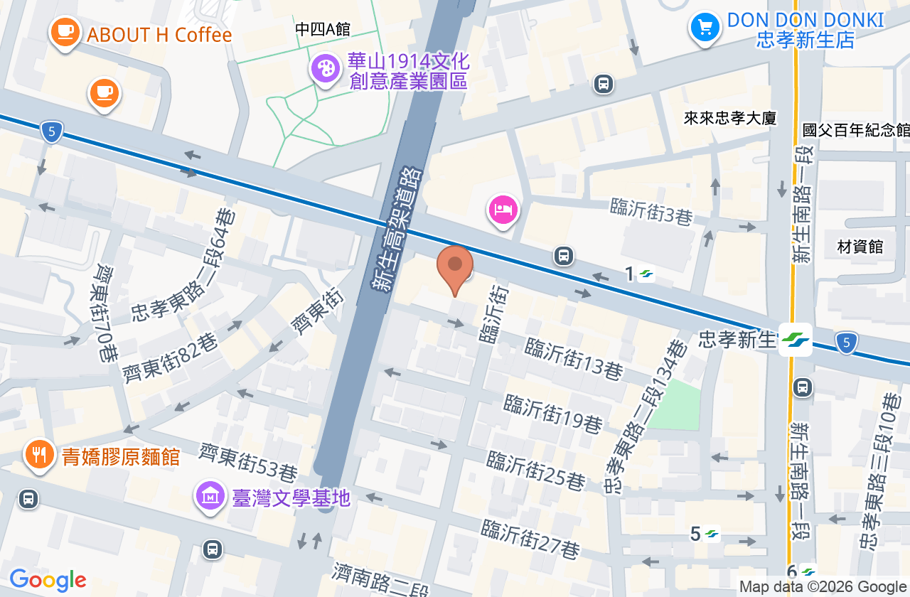 拾光新生中醫診所 位置地圖
