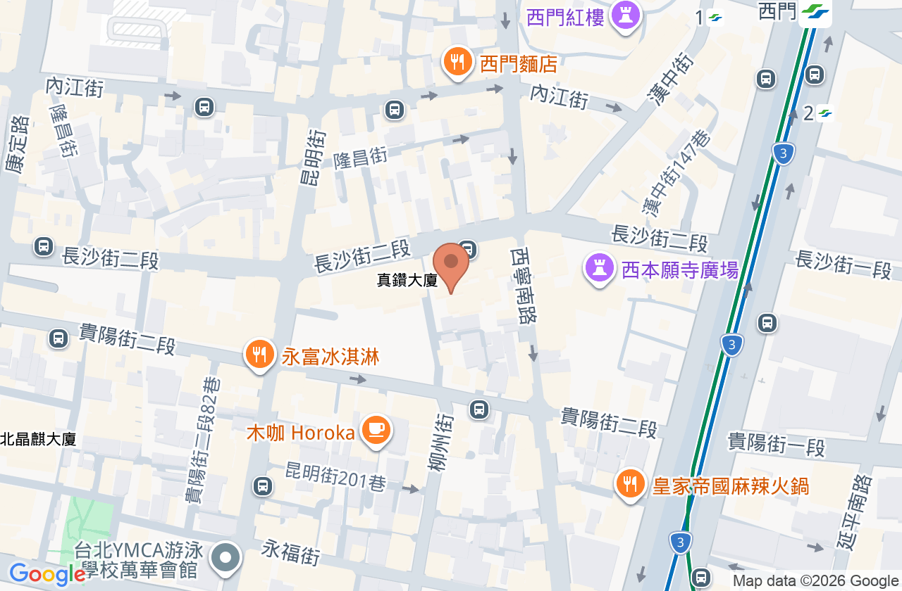 元祐中醫診所 位置地圖