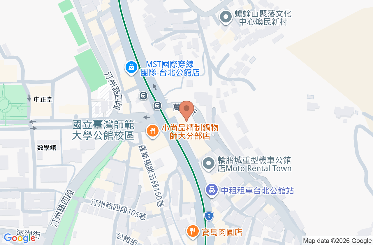 吳明珠中醫診所 位置地圖
