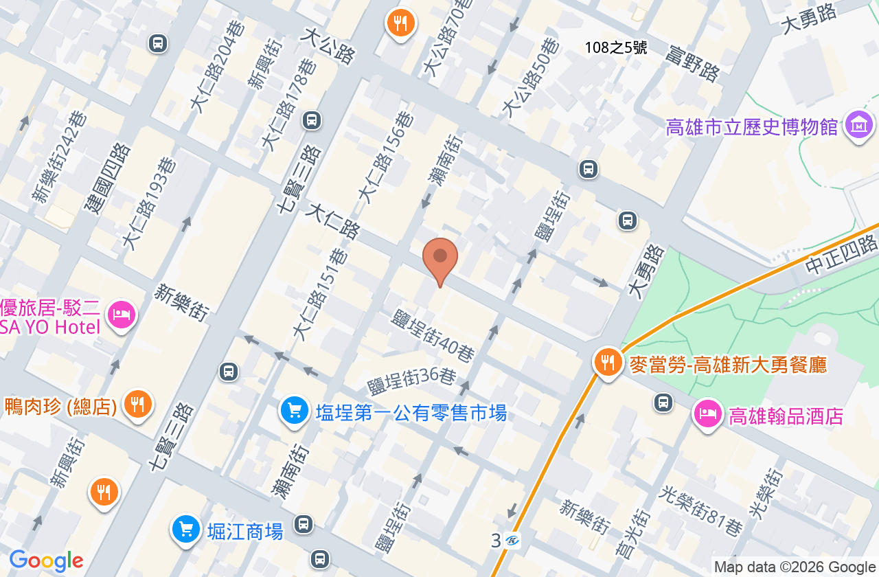 中仁中醫診所 位置地圖