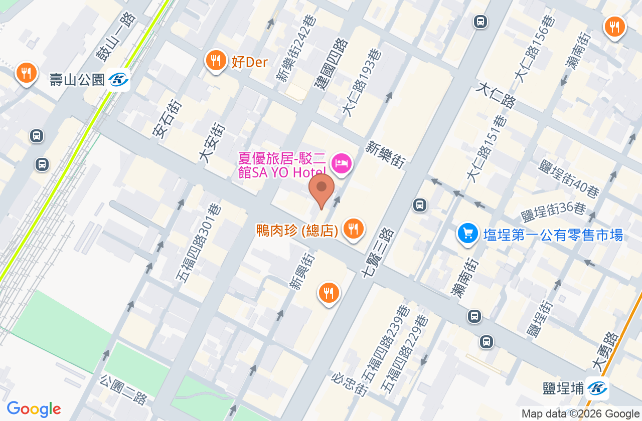 百安堂中醫診所 位置地圖