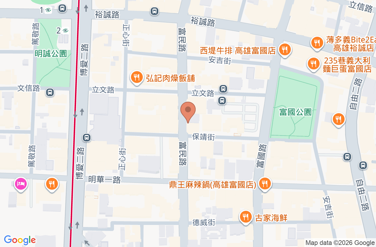 恆德堂中醫診所 位置地圖