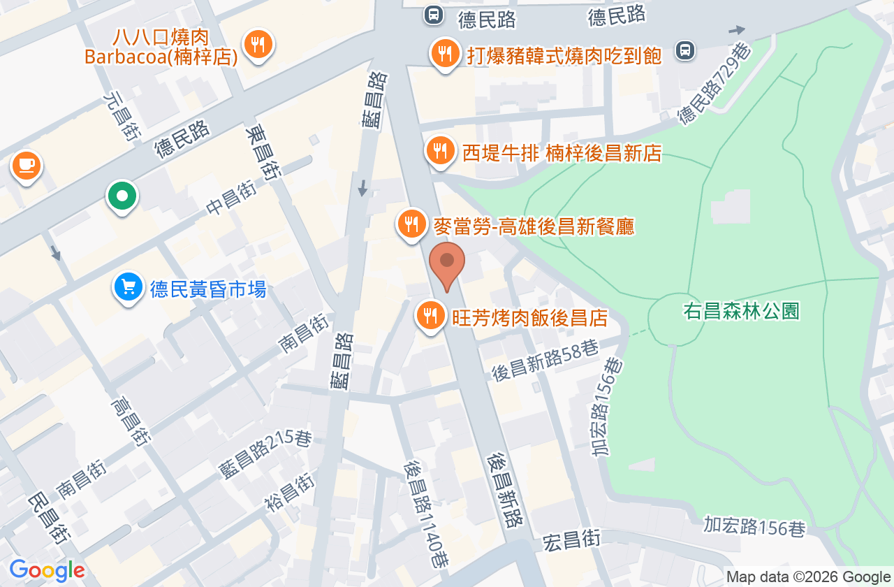 長圓中醫診所 位置地圖