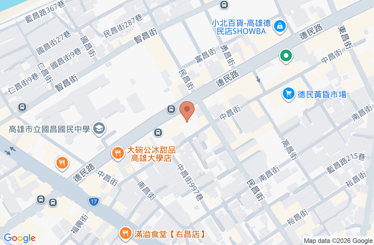 康喬中醫診所 位置地圖