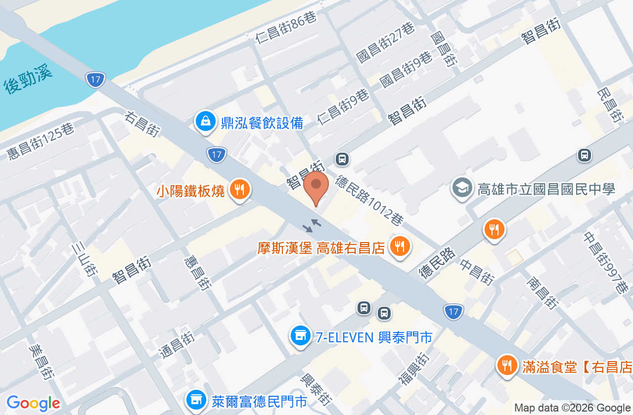 祐祥中醫診所 位置地圖