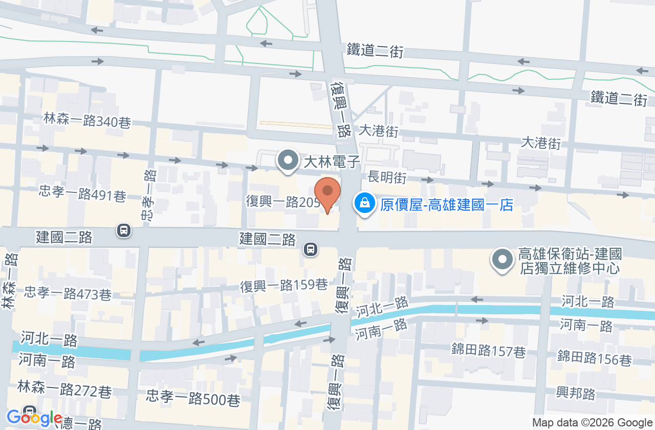 泰安內外科中醫診所 位置地圖