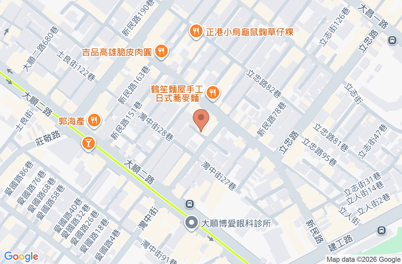 福星中醫診所 位置地圖