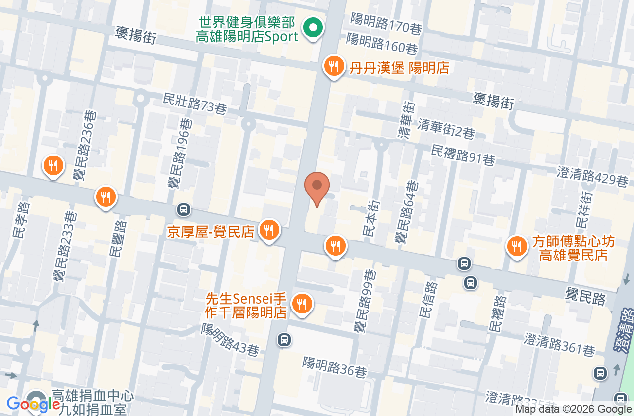 宏霖中醫診所 位置地圖