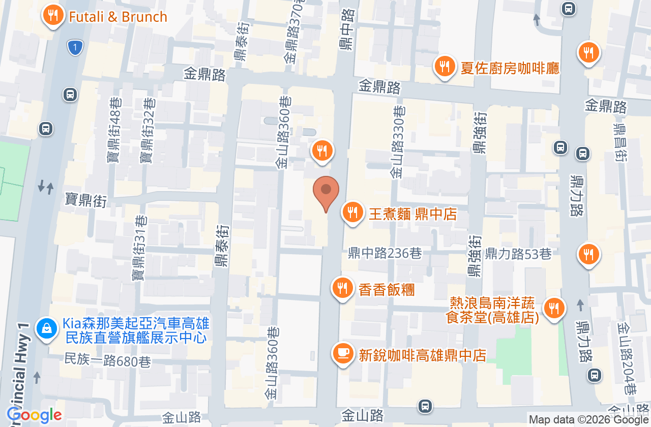 育森中醫診所 位置地圖