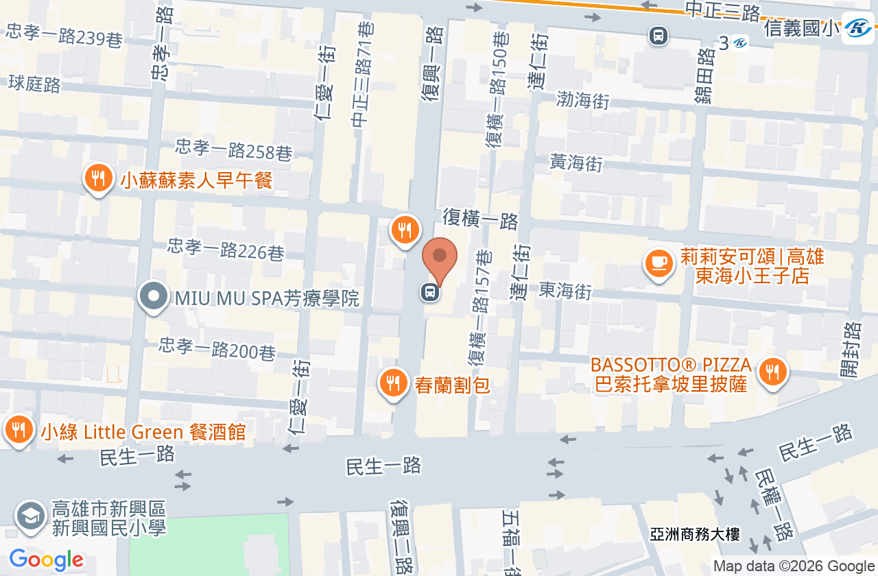 回生中醫診所 位置地圖
