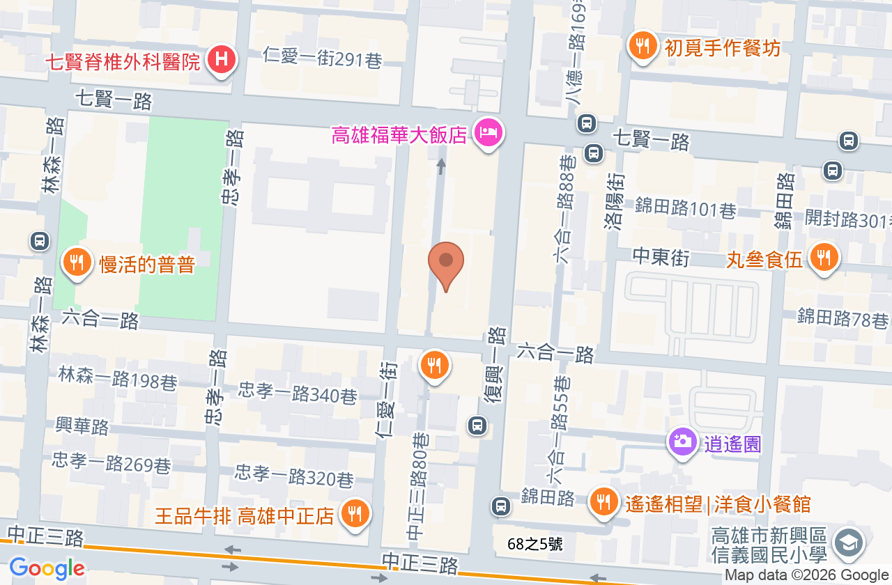 大德中醫診所 位置地圖