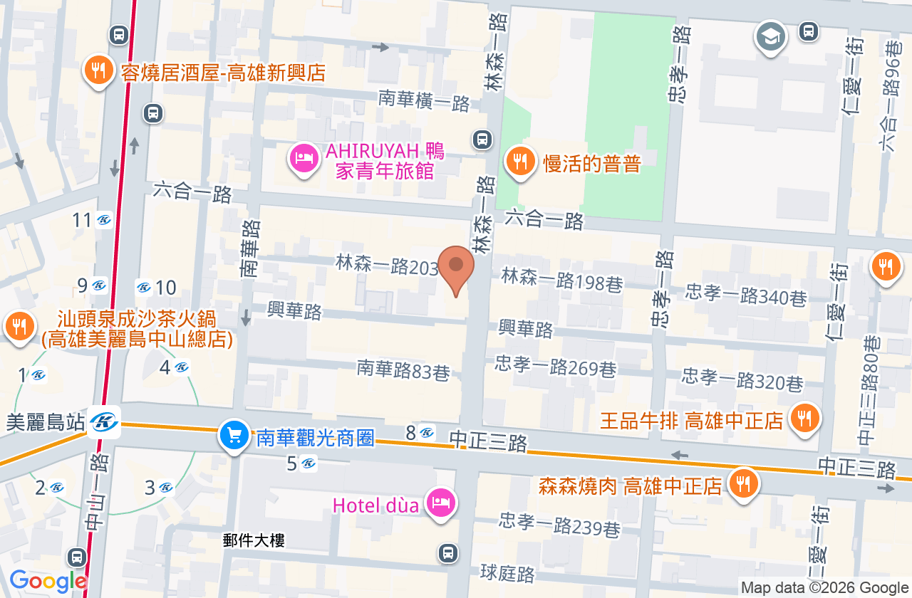仁仁中醫診所 位置地圖
