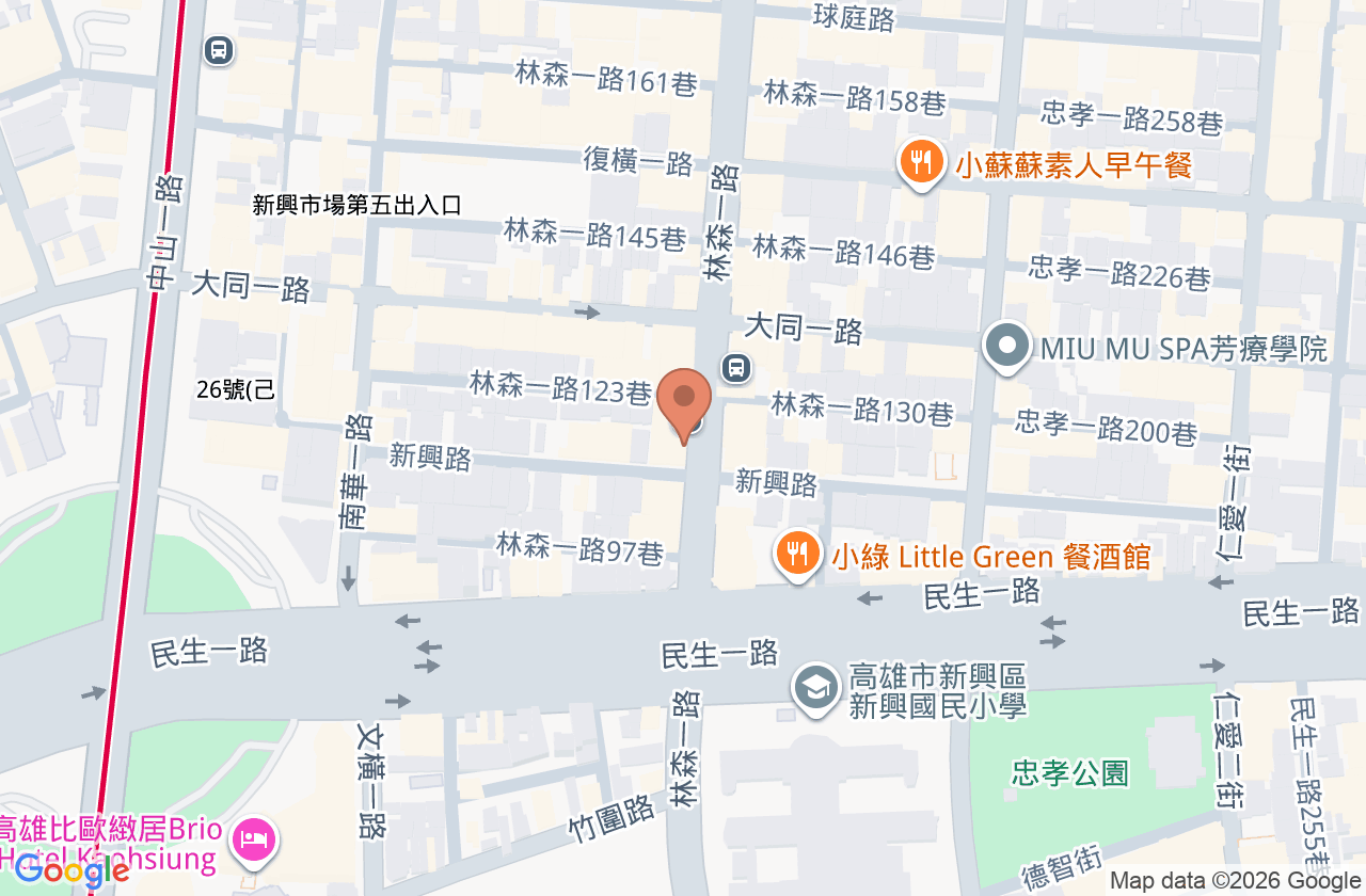 張倩華中醫診所 位置地圖